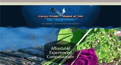 Desktop Screenshot of cremainsatsea.com